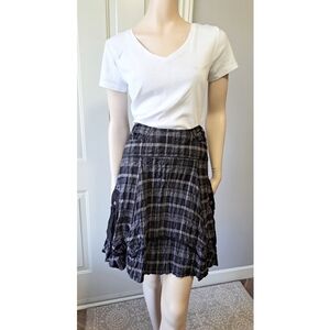 Plaid Skirt Size M
